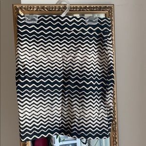 Striped Bodycon Skirt